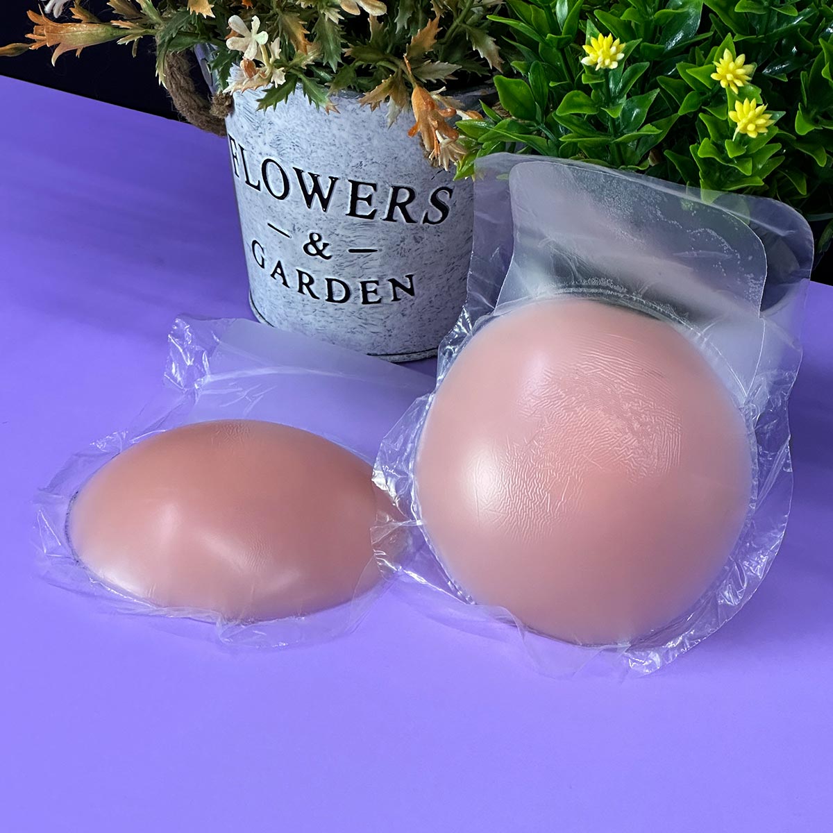 Vista 6 de Cubre Pezones Levanta Senos Silicona 209 - Set: Set x1